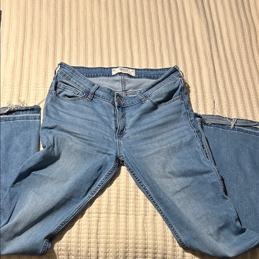 Hollister Light Blue flair Jeans